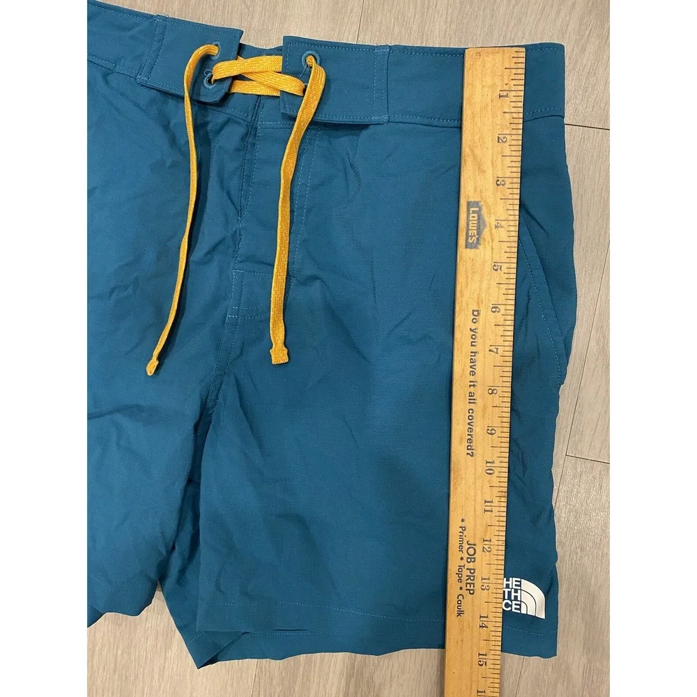 The North Face Teal Swim Trunks 4